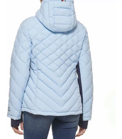 Jaqueta Feminina Tommy Hilfiger Puffer Azul - TH0579 - Tamanho GG - comprar online