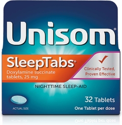 Unisom sleep tabs 32 tablets - 25mg