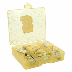 Kit Mini Stationery Set Ursinho Amarelo na internet