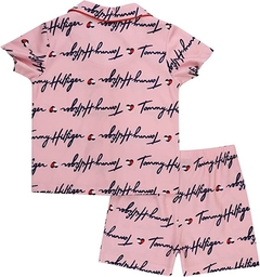 Pijama Tommy Hilfiger Girls TH765 - tamanho 3 anos - comprar online