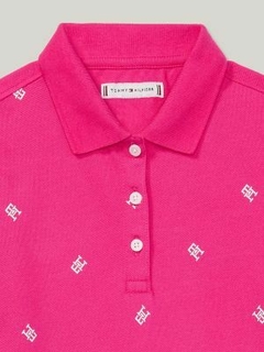 Vestido Polo Tommy Hilfiger Pink- TH04349 - Tamanho 8 - 10 anos - comprar online