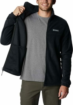 Jaqueta Fleece Masculina Columbia - Preta - Tamanho M - loja online