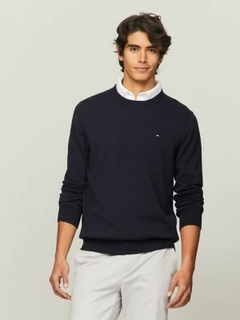 Sweater Tommy Hilfiger Azul Marinho - TH900 - Tamanho M