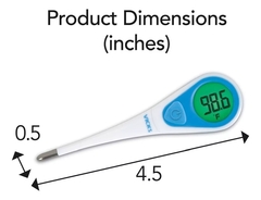 Termômetro Digital Vicks Comfortflex 8 Segundos - comprar online
