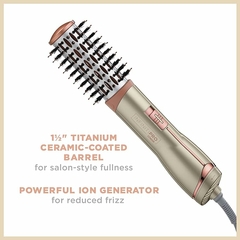 INFINITIPRO BY CONAIR Frizz Free 1 1/2-inch Hot Air Brush, Dryer Brush - comprar online