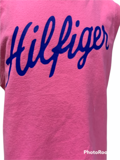 Regata Tommy Hilfiger Rosa - TH1023 - Tamanho 12 - 14 anos na internet