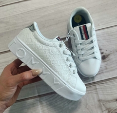 Tênis Sneaker Tommy Hilfiger Branco - Tamanho 13 Usa - Tamanho 29 /30 Brasil