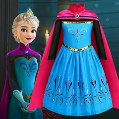 Fantasia Infantil Elsa Frozen - Tamanho 5 - 6 anos na internet