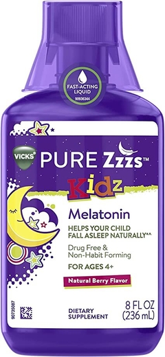 Vick Pure Zzzs Kids Melatonina - 236 ml