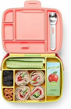 Munchkin® Lunch™ Bento Box para crianças, inclui utensílios, amarelo - comprar online