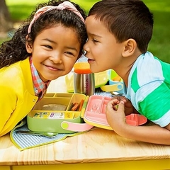 Munchkin® Lunch™ Bento Box para crianças, inclui utensílios, amarelo - Mimos de Orlando
