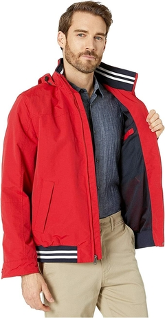 Jaqueta Lightweight Waterproof Tommy Hilfiger Vermelho - TH7992- Tamanho G na internet