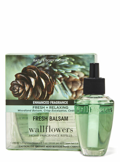 Kit Refis para Plug Difusor Elétrico/Wallflowers Fragrance Refil Bath &Body Balsam Fresh+Relaxing