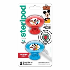 Steripod Protetor de escova de dentes com clipe - Mickey Mouse