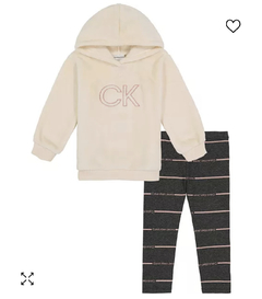 Conjunto Infantil Calvin Klein Sherpa - CK8430 - Tamanho 6x