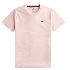 Camiseta Hollister Rosa - Masculina - H5603 - Tamanho G
