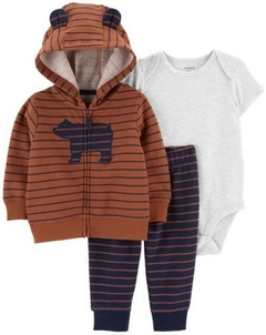 Conjunto Carter’s Bear – Jaqueta forrada em fleece - N958010 Tamanho - 9 meses