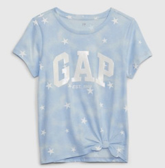 Camiseta Gap Multi Tie Dye Stars - GAP9386 - Tamanho 6 - 7 anos
