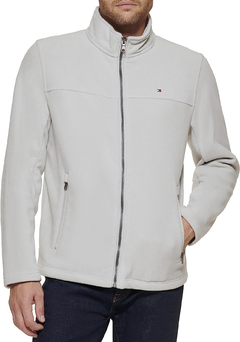 Moletom Masculino Tommy Hilfiger Fleece Cinza - Tamanho GG - comprar online