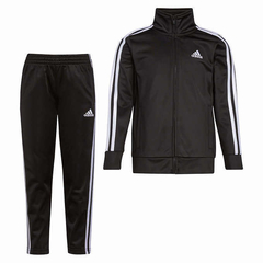 Conjunto Abrigo Adidas Preto - A658 - Tamanho 4 anos