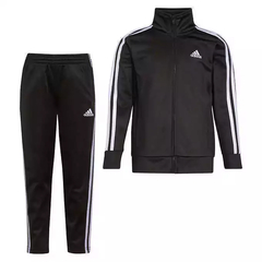 Conjunto Abrigo Adidas Preto - A658 - Tamanho 5 anos