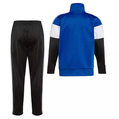 Conjunto Abrigo Adidas Preto/Branco/ Azul - A662 - Tamanho 4 anos - comprar online