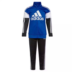 Conjunto Abrigo Adidas Preto/Branco/ Azul - A662 - Tamanho 5 anos na internet