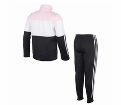 Conjunto Abrigo Adidas Preto/Branco/Rosa - A945 - Tamanho 4 anos na internet