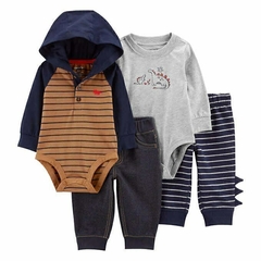 Conjunto 4 peças Carters - 1P930410- Tamanho 24 meses