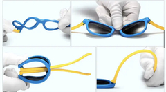 Óculos de Sol - Case Carros - Amarelo / Azul - Idade 1 a 3 anos - comprar online