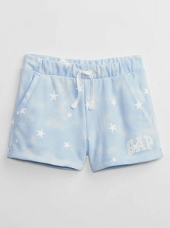 Short Moletom Gap Tie Dye Stars - GAP7697 - Tamanho 8 anos