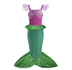 Fantasia Infantil Little Mermaid Premium - Tamanho 3- 4 anos - comprar online