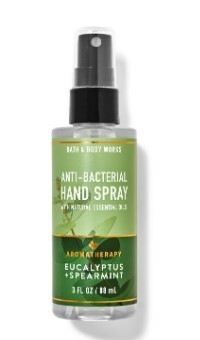 Bath And Body Works Spray Anti-Bacterial Eucalyptus + Spearmint 88ml