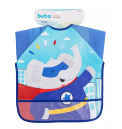 Avental com Mangas Superhero Buba Azul