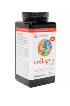 Collagen Youtheory Formula Avançada Com Biotin - 390 Tablets