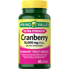 Spring Valley Ultra Triple Strength Cranberry 60 Capsulas