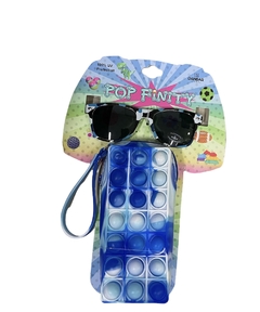 Óculos de Sol Danbar Pop Finity + Case Popit - Menino - Acima de 3 anos