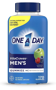 One A Day Men's Gomas multivitamínicas 170