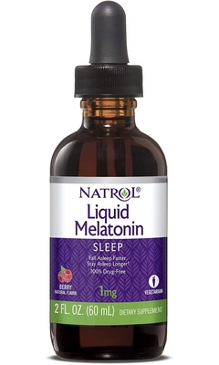 Melatonina Liquida 1mg (60 ml) Natrol -