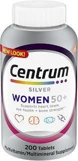Centrum Silver - Women 50+ - 200 Tablets