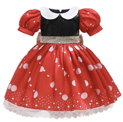 Fantasia Premium Minnie Vestido - Tamanho 4 anos - comprar online