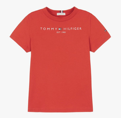 Camiseta Tommy Hilfiger Vermelho - TH7423 - Tamanho 12 meses