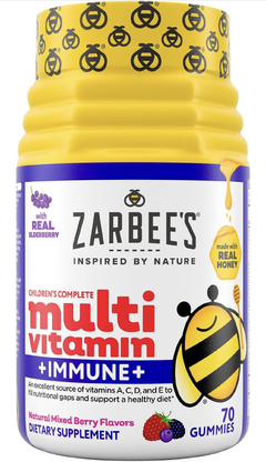 Multivitamínico + Probiotico Zarbee´s - 70 Gummies - Validade 06-2024