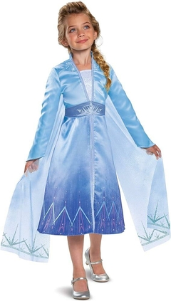 Fantasia Frozen Vestido - Tamanho 4 - 6x
