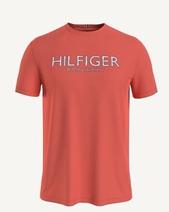 Camiseta Tommy Hilfiger Laranja - TH6718 - Tamanho GG