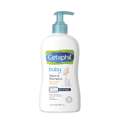 Cetaphil Wash & Shampoo Para Face E Corpo Bebê - 399 ml