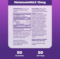 Melatonina Natrol 10MG 50 Gummy Blueberry - comprar online