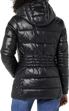 Jaqueta Tommy Hilfiger feminina puffer coal preta - Tamanho G - comprar online