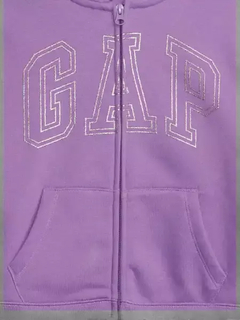 Moletom Fleece Gap Purple Orchird - GAP1942 - Tamanho 8 Anos - comprar online