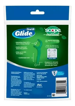 Fio dental Oral B Glide Scope pacot com 75 unidades - comprar online